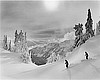 Enjoying Powder, Matted 11"x14'