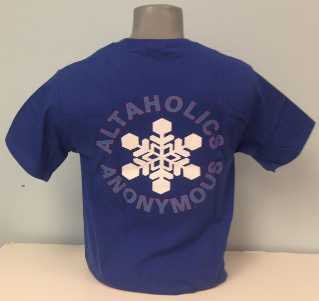 Altaholics Anonymous Short Sleeve T-Shirt - Royal Blue