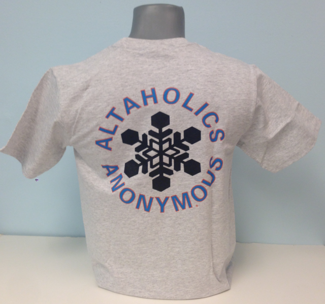 Altaholics Anonymous Short Sleeve T-Shirt - Sport Grey