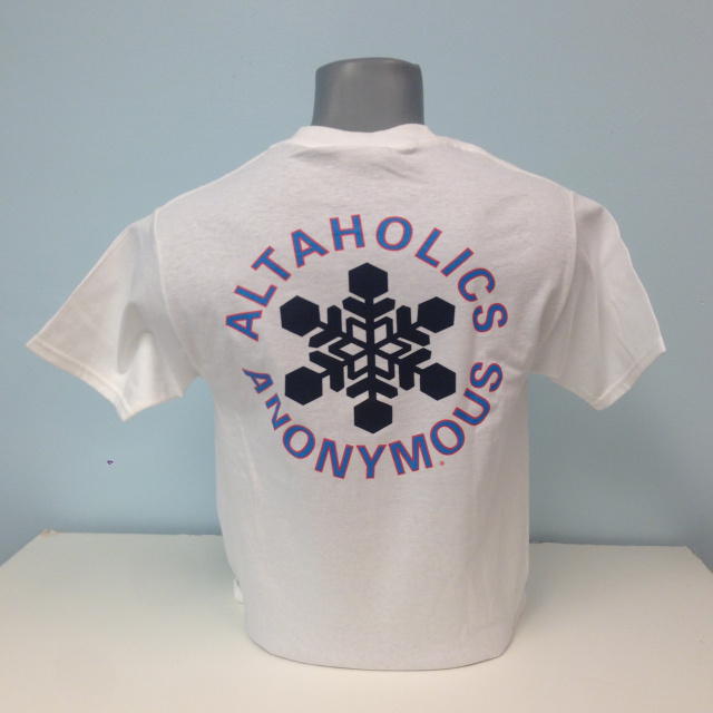 Altaholics Anonymous Short Sleeve T-Shirt - White