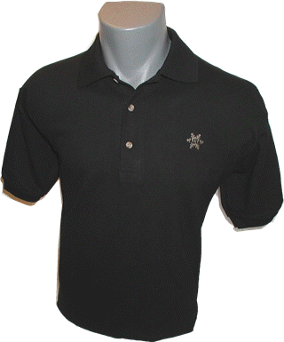 Black Polo with Alta Logo