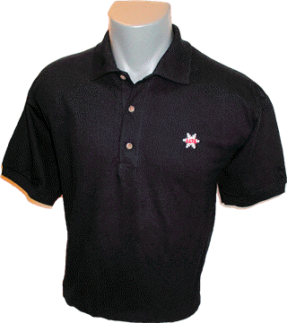 Navy Blue Polo Shirt with Alta Logo