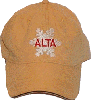 Yellow Cap with Alta Snowflake