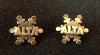 Alta Earing 14K Gold Studs