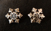 Sterling Silver Snowflake Stud Earing