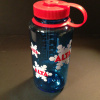 Blue 32oz. Wide Mouth Nalgene Bottle w/ Red Top